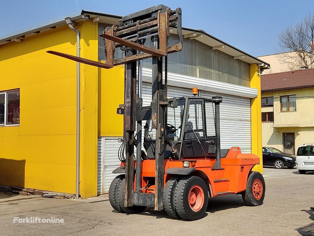 Linde H120D-12t diesel forklift