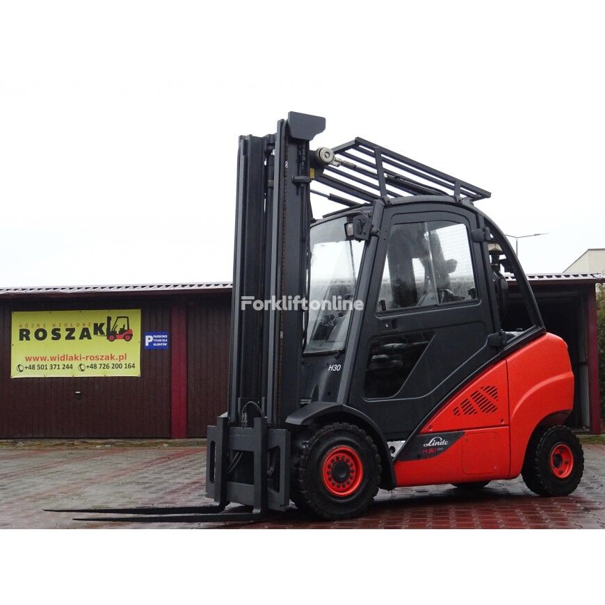 Linde H30D-02 diesel forklift