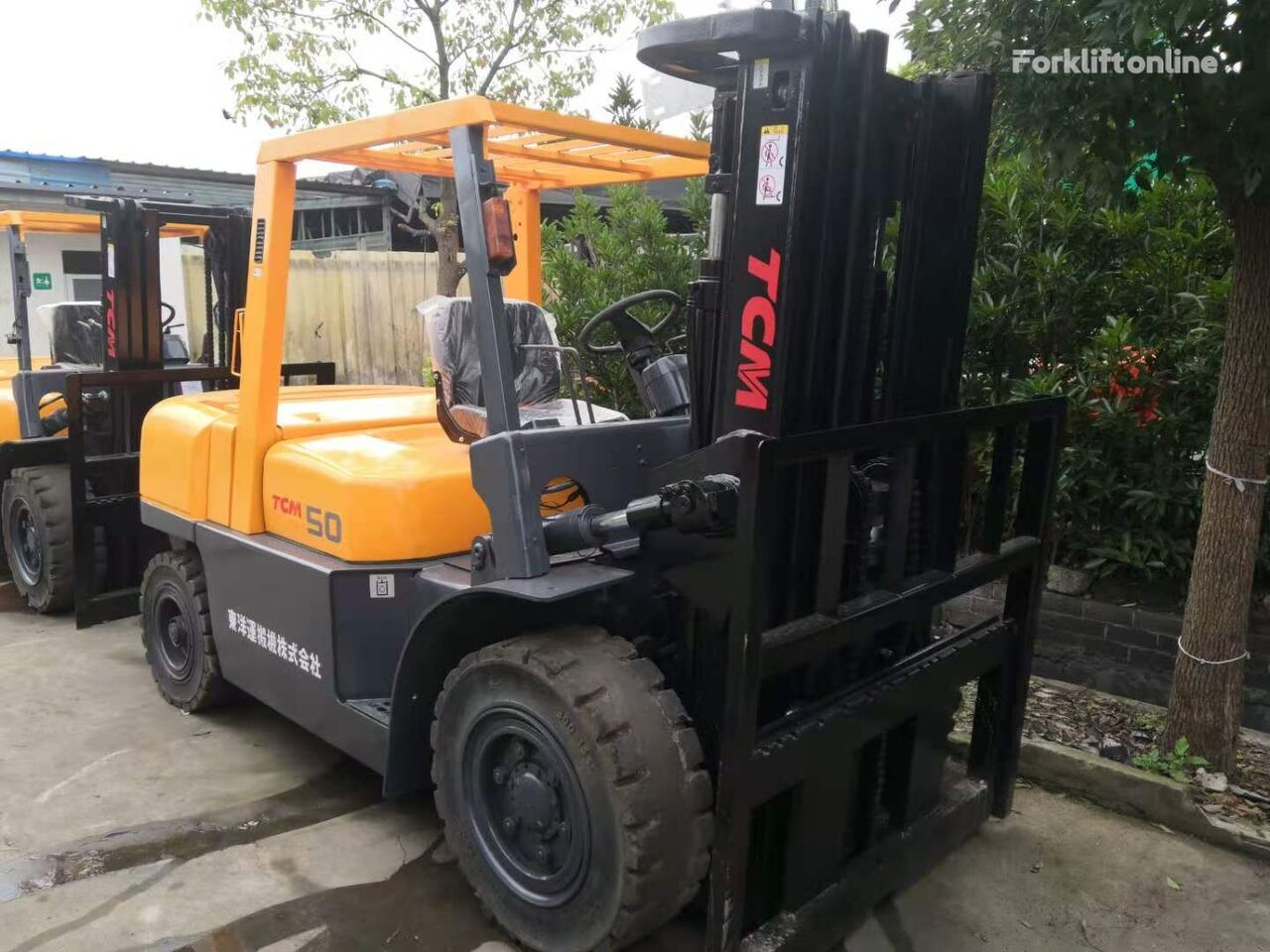 TCM FD50 diesel forklift