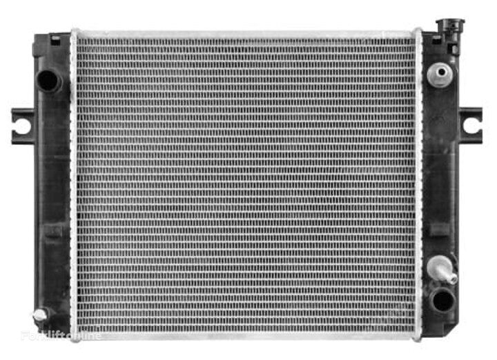 AL/Plastic engine cooling radiator for Hyster Yale diesel forklift